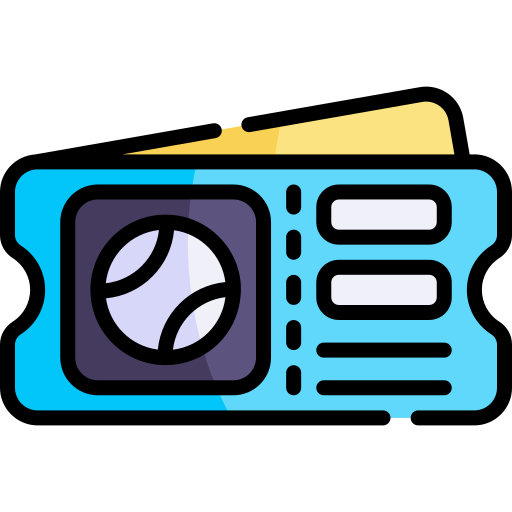 티켓 무료 아이콘