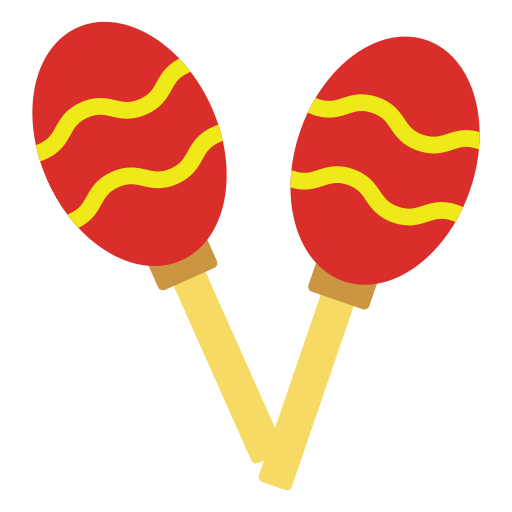 maracas icono gratis