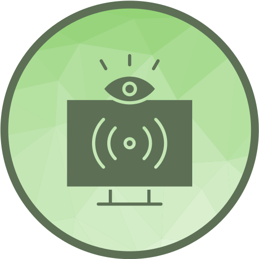 espectadores icono gratis