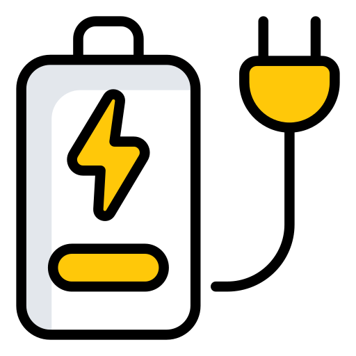 Battery charge free icon