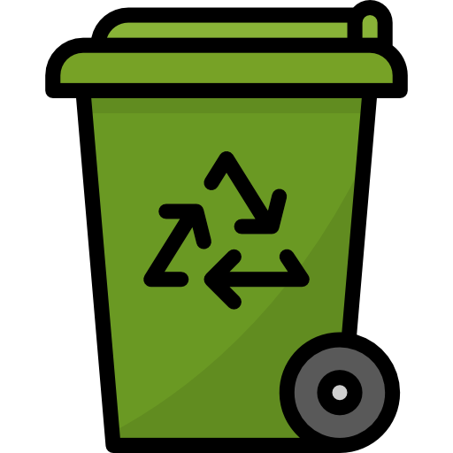 papelera de reciclaje icono gratis