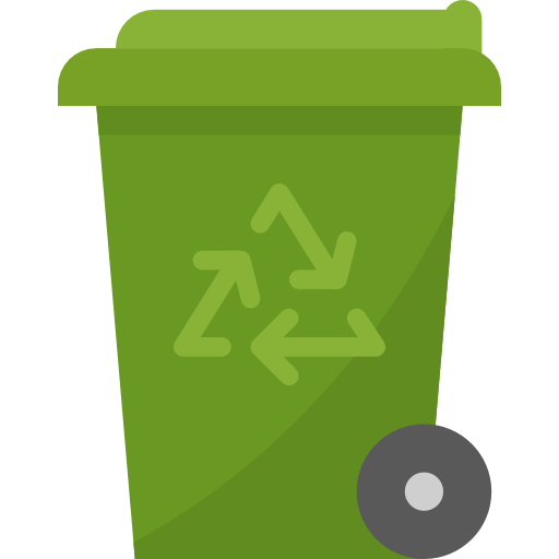 papelera de reciclaje icono gratis