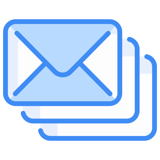 Mail Generic Blue icon