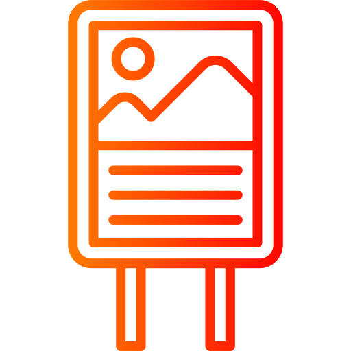 póster icono gratis