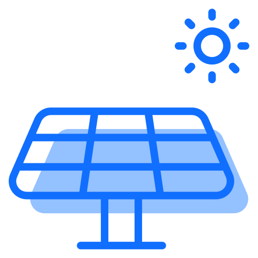 energía solar icono gratis