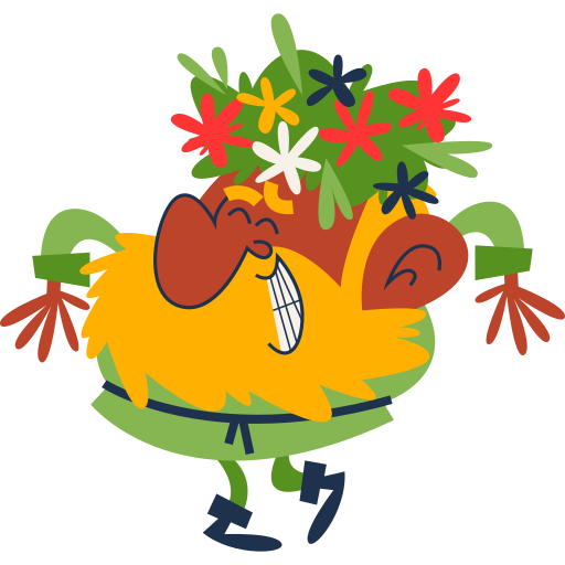 Dwarf free sticker