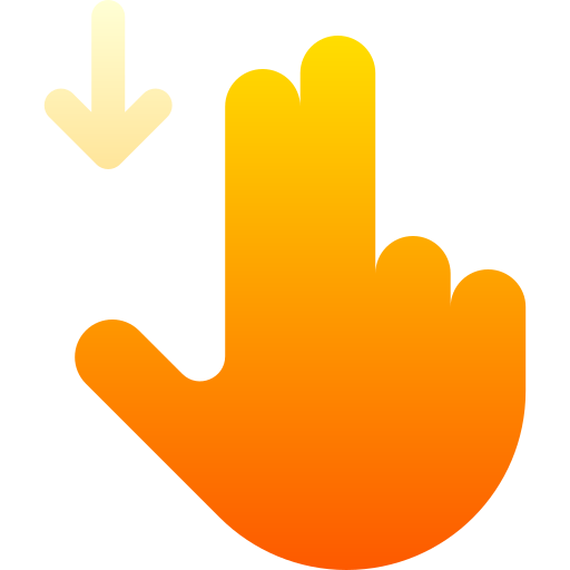 Slide down free icon Slide down free icon