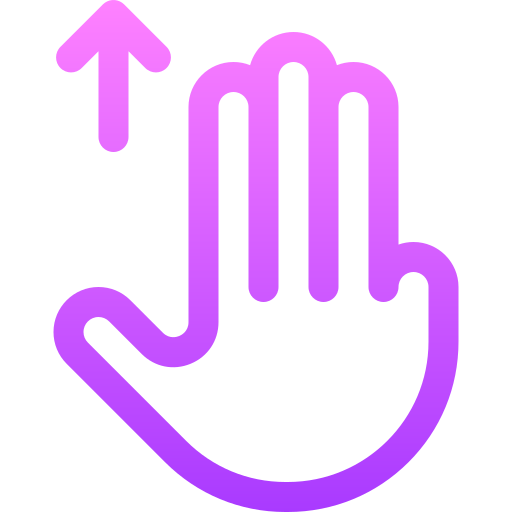 Slide up free icon