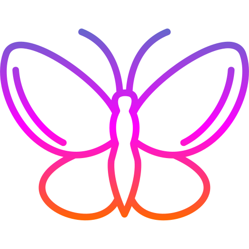 Butterfly Generic Gradient Icon 3992