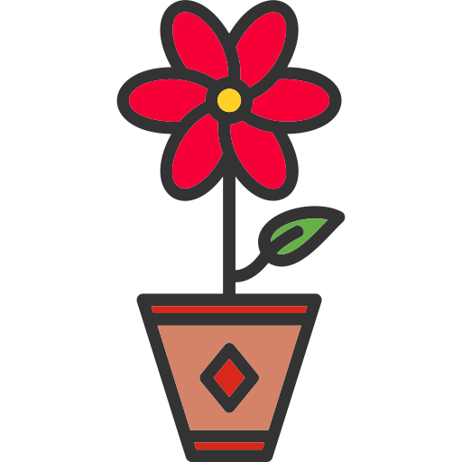 pot de fleur Icône gratuit pot de fleur Icône gratuit