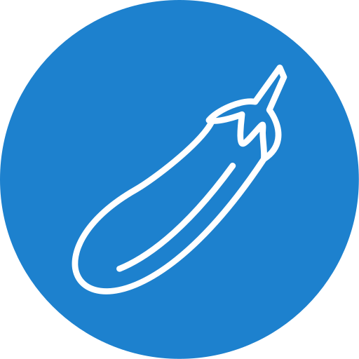 berenjena icono gratis