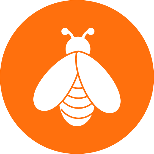 abeja icono gratis