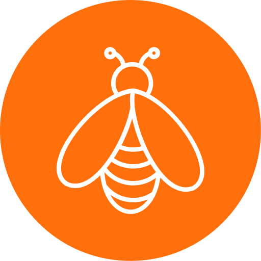 abeja icono gratis