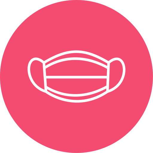 Face Mask Generic Flat icon