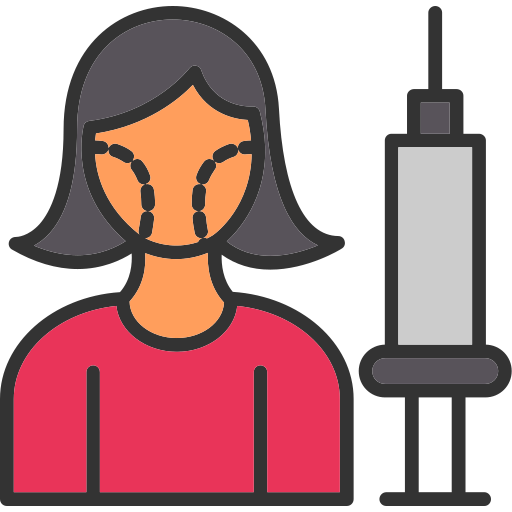 Cirugía estética icono gratis