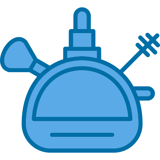 bolso de cosméticos icono gratis