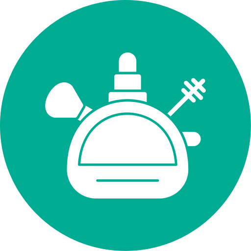 bolso de cosméticos icono gratis