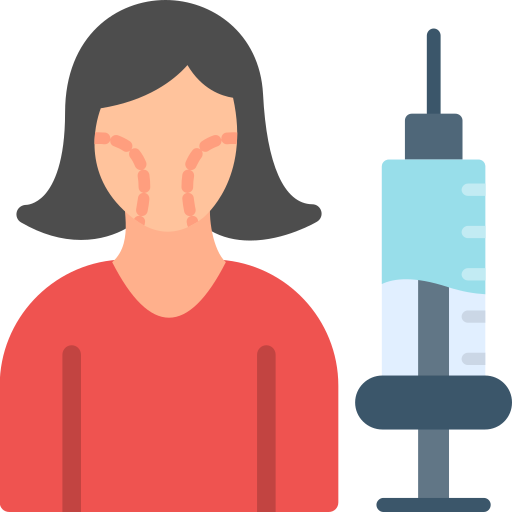 Cirugía estética icono gratis