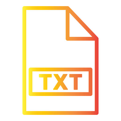 archivo txt icono gratis