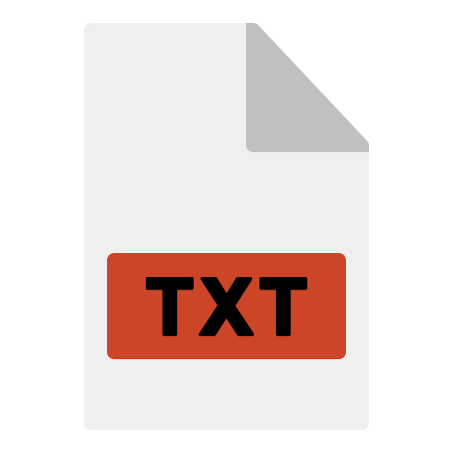 archivo txt icono gratis