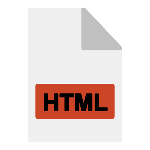 archivo html icono gratis