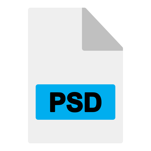 archivo psd icono gratis