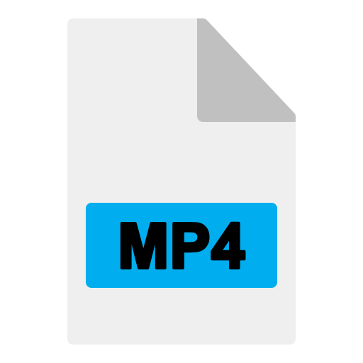 MP4 File Generic Flat icon