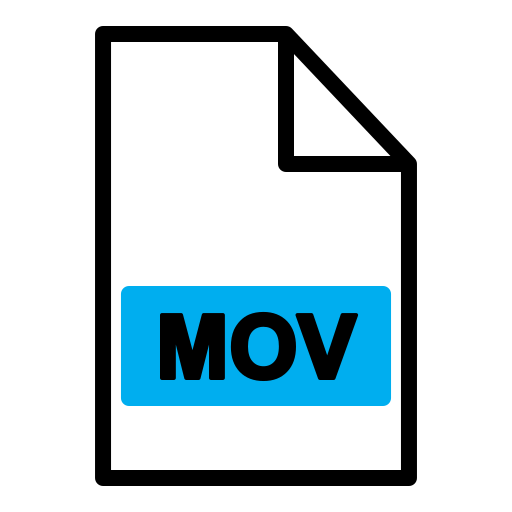 archivo mov icono gratis