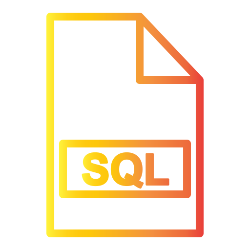 archivo sql icono gratis