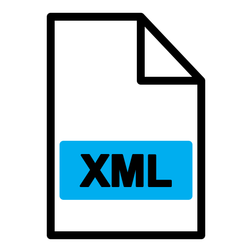 archivo xml icono gratis