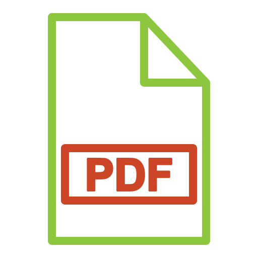 PDF File Generic Outline Color icon