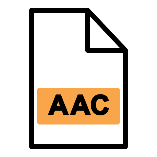 Aac file - Free interface icons