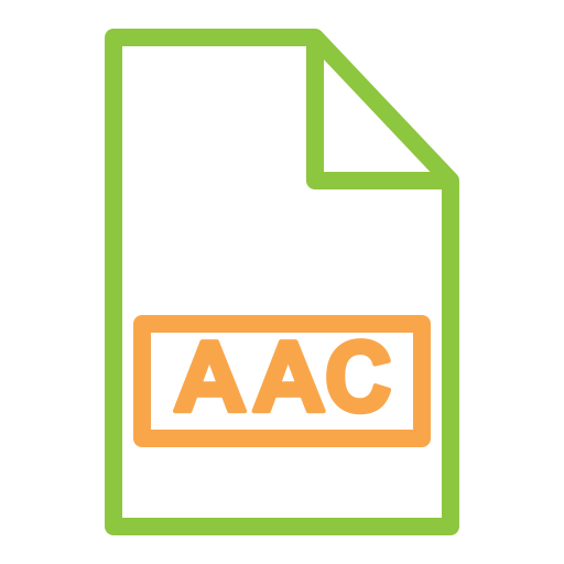 archivo aac icono gratis