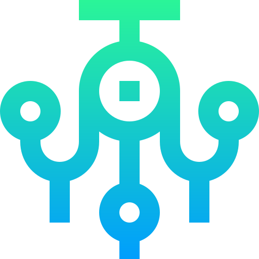 Chandelier free icon