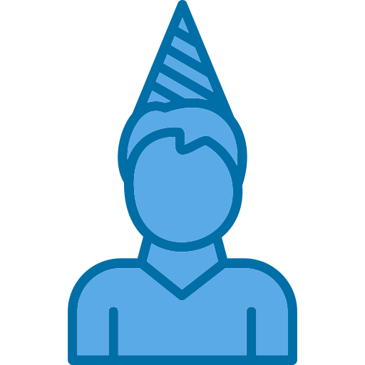 garçon d'anniversaire Icône gratuit
