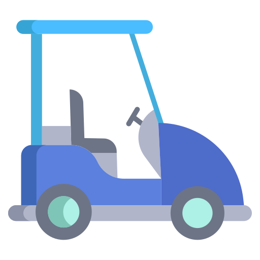 Golf cart free icon