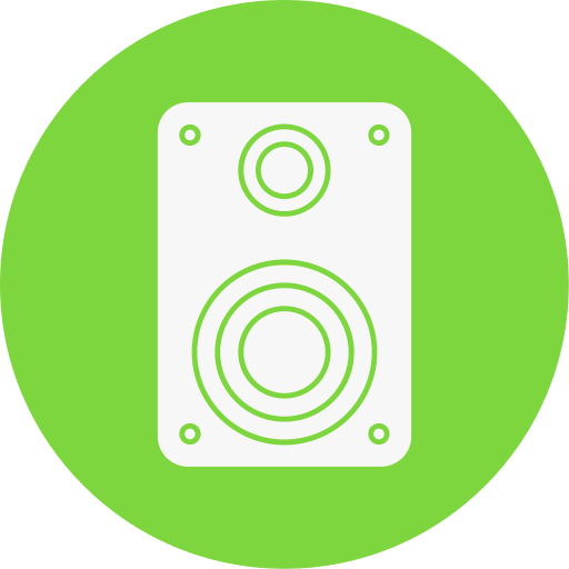 altavoz icono gratis