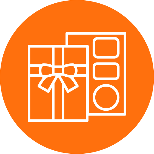 caja de chocolate icono gratis