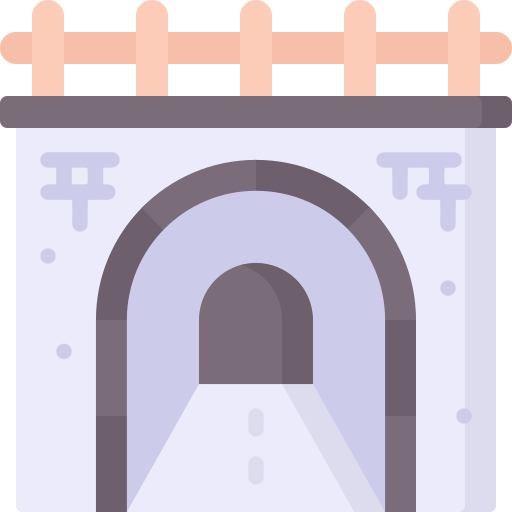 túnel icono gratis