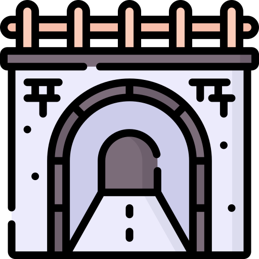 túnel icono gratis