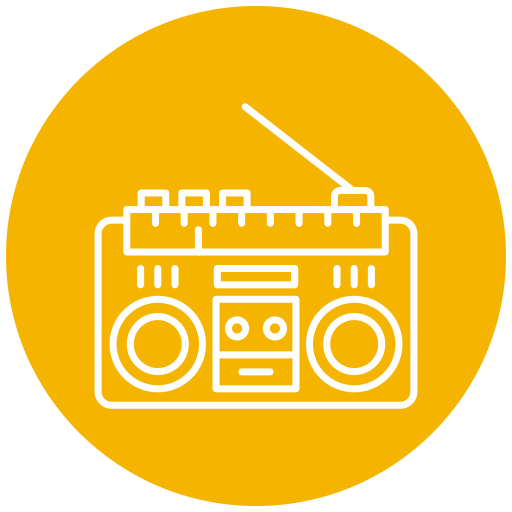 라디오 무료 아이콘