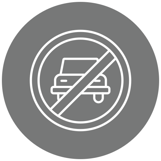 sin carro icono gratis