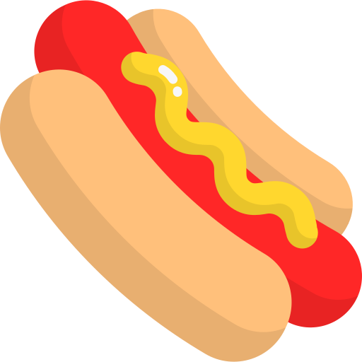 Hot dog Generic Flat icon