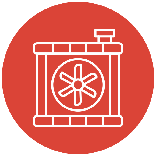 radiador de coche icono gratis