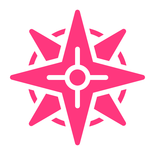 Роза ветров бесплатно иконка