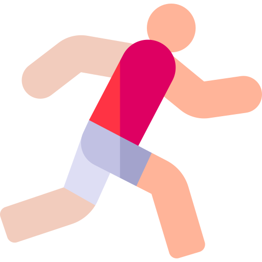 Runner Basic Rounded Flat icon