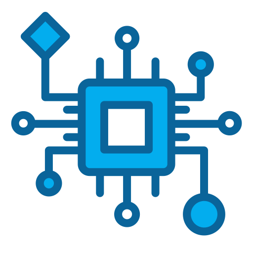 Cpu Generic Blue icon