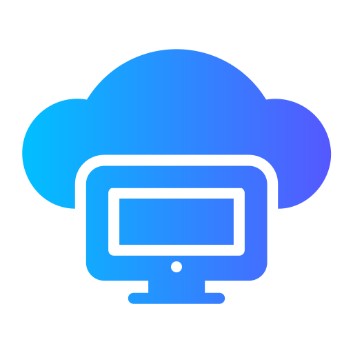 computación en la nube icono gratis