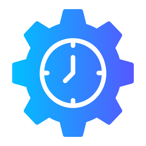 gestión del tiempo icono gratis