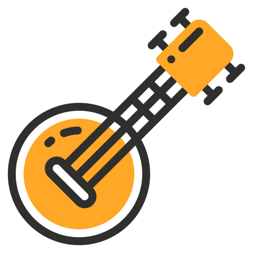 banjo Icône gratuit banjo Icône gratuit